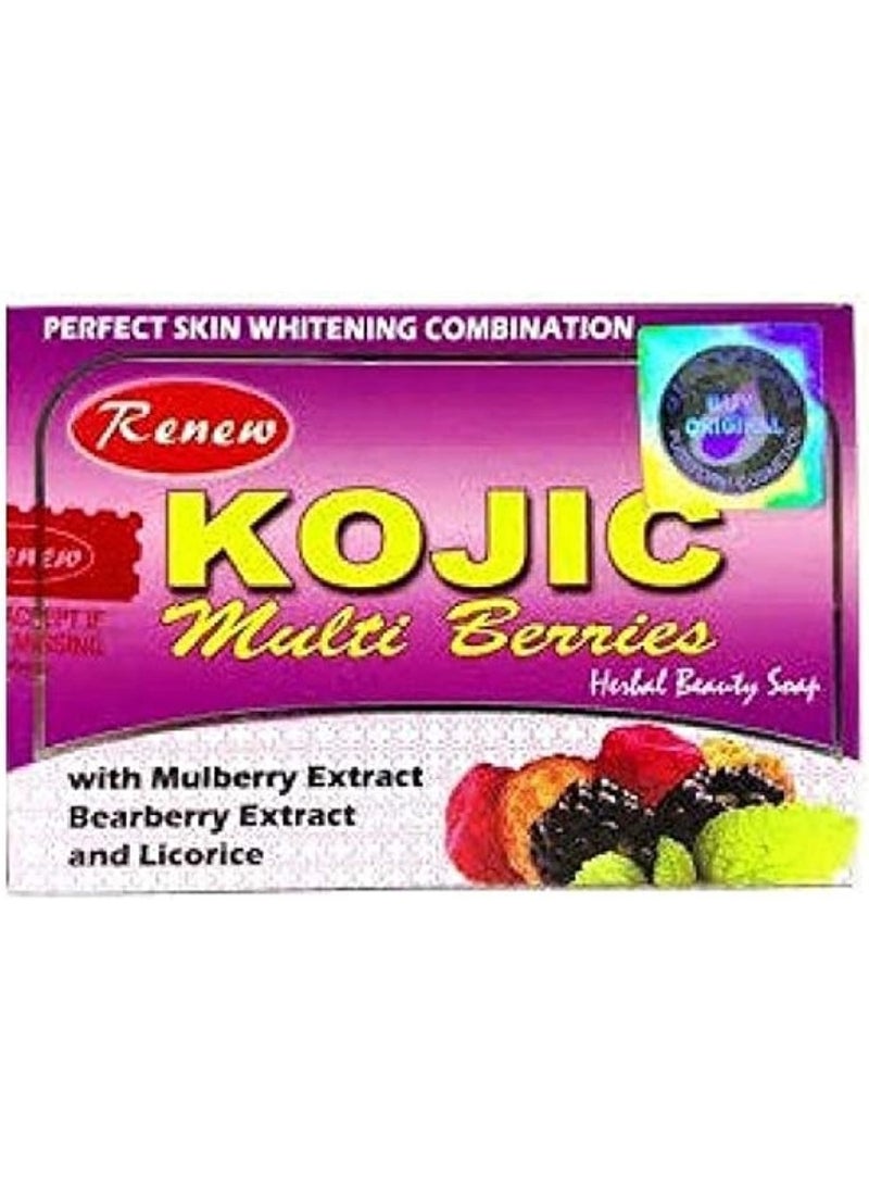 Renew Kojic Multi Berries And Licorice Herbal Whitening Soaps 135 G  - Image 1