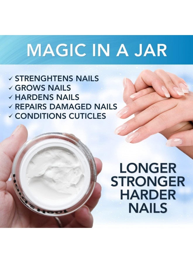 Onyx Professional Hard As Hoof Nail Strengthening Cream With Coconut Scent, Nail Growth And Conditioning Cuticle Cream Stops Splits, Chips, Cracks And Strengthens Nails, 1 Oz  - Image 2