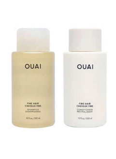 Ouai Fine Shampoo  Conditioner Set Free from Sulfates 10 oz Each 
