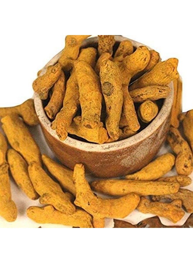 Whole Turmeric Sticks - 100 Grams | Haldi Gatiya | Sabut Haldi | Whole Haldi | Salem Haldi - Image 1