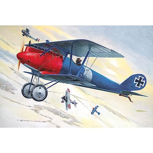 Roden Pfalz D.IIIS German Biplane Fighter Airplane Model Kit - Image 2