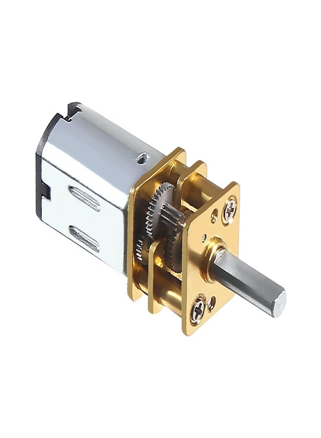 Coliao 3pcs DC 12V 500RPM N20 High Torque Speed Reduction Motor 3mm Shaft Mini Metal Gearwheel Gear Motor with Metal Gearbox Micro Motor for DIY RC Toys - Image 3