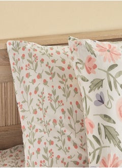 Home Box مجموعة غطاء وسادة من القطن 2 قطعة 144 TC هيرميون كريسي 50x75 سم  - Image 3
