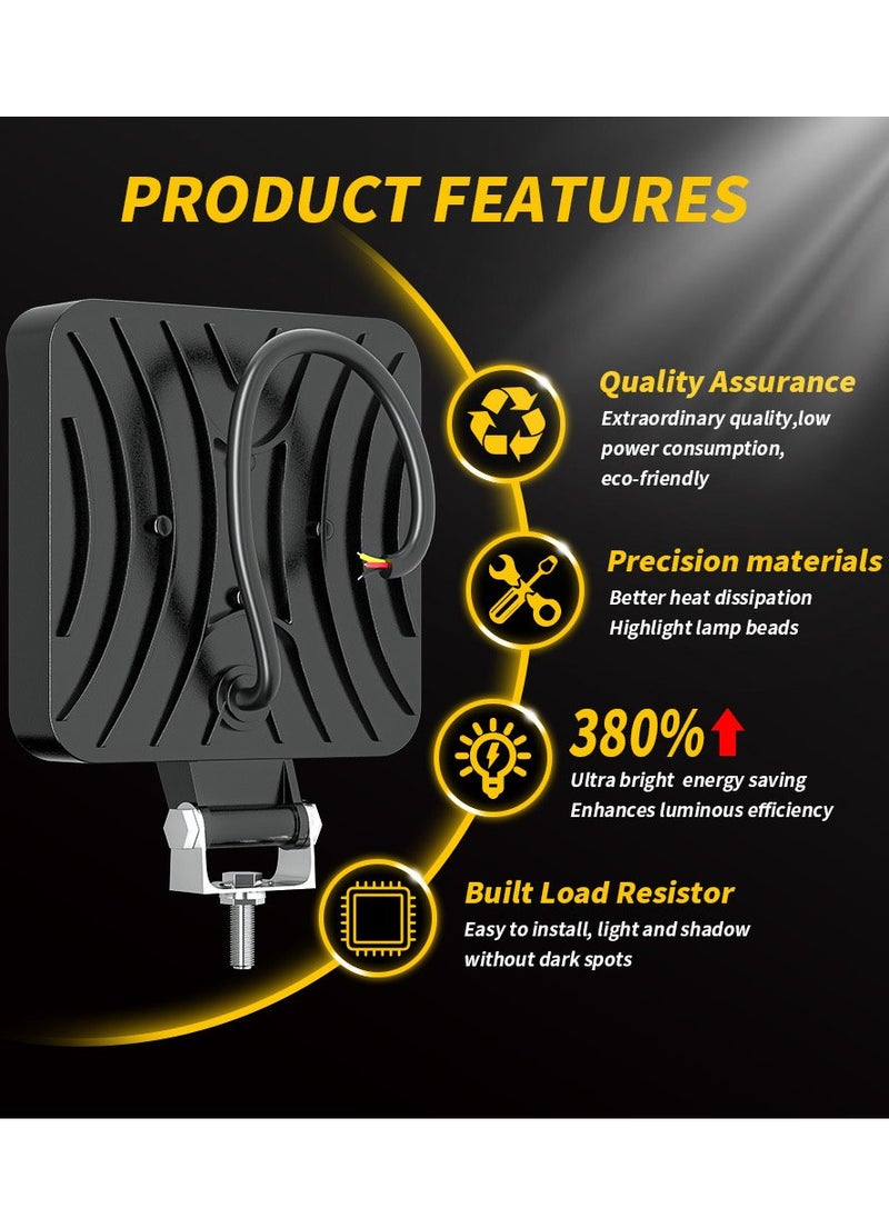 Generic LED Floodlight | IP68 Dustproof/Waterproof | -10°C to 80°C range Aluminium 14w power Suitable for excavators and yachts.  - Image 2