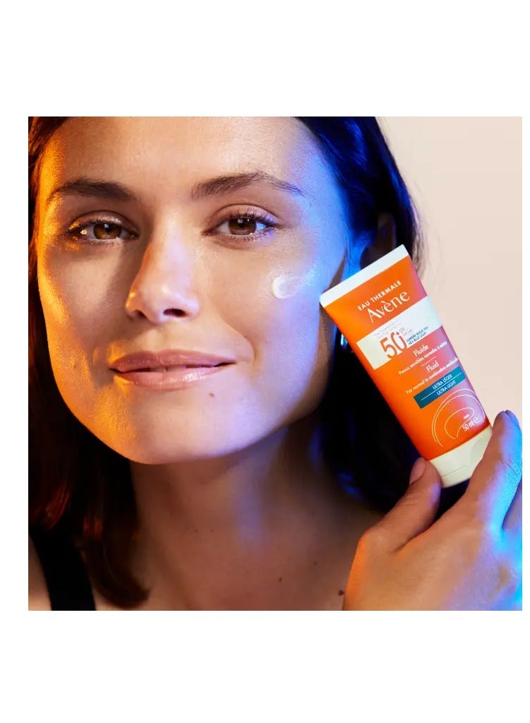 Avene SPF 50+ Fluid Eau Thermale Avène 50ml - Image 4