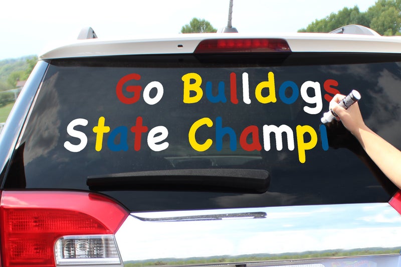 Chroma 000144 4 Color Pack Window Markerz - 2.05 oz. - Image 4