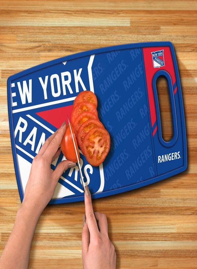 YouTheFan NHL New York Rangers Logo Series Cutting Board - Image 5