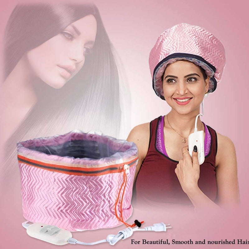 SPAREQUE Hair Care Thermal Head Spa Cap Treatment with Beauty Steamer Nourishing Heating Cap, Spa Cap For Hair, Spa Cap Steamer For Women - Image 4