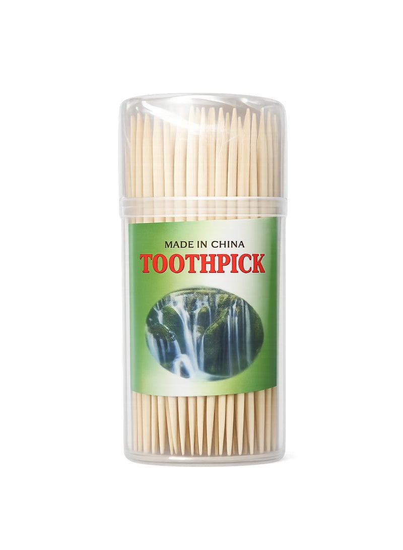 Timber Toothpicks – Natural Wooden Dental Picks - Image 1