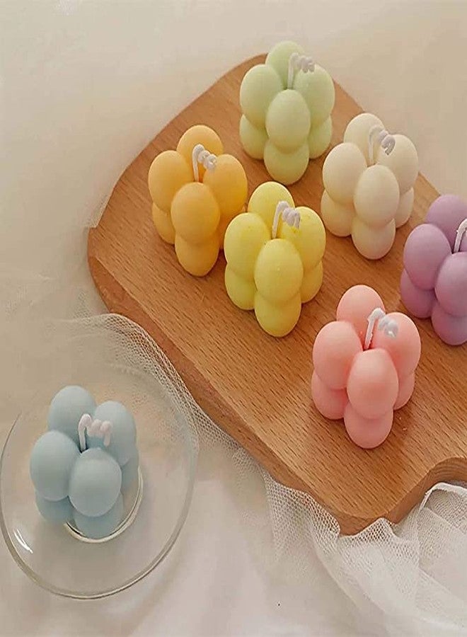 Vedini 15 Cavity 3D Magic Ball Fondant Silicone Molds Bubbles Cube Mold, Wax Candle Overlapping Balls Sphere Mold - Image 5