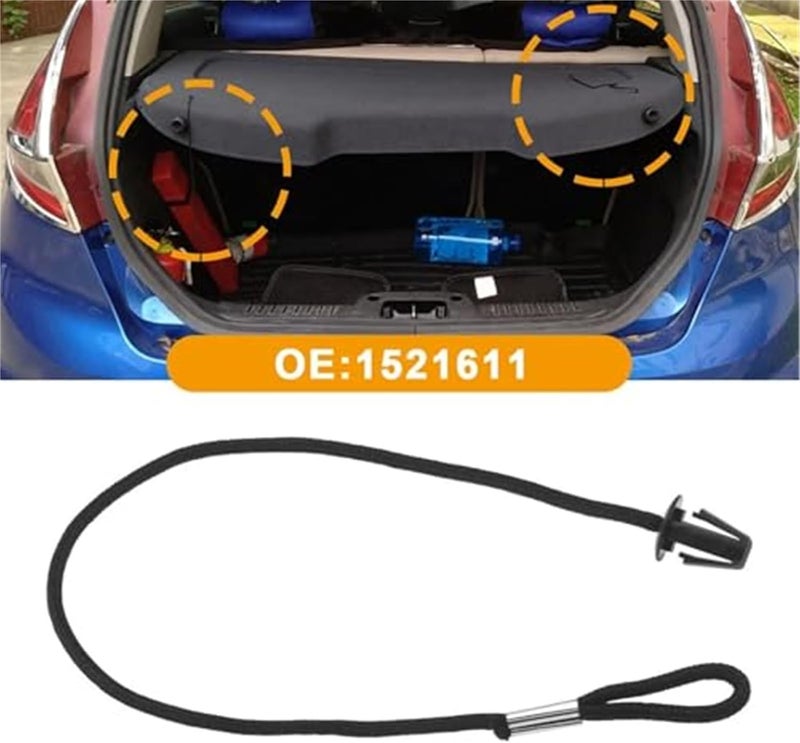 Yurefax Parcel Shelf String Cord for Ford Fiesta - Image 2