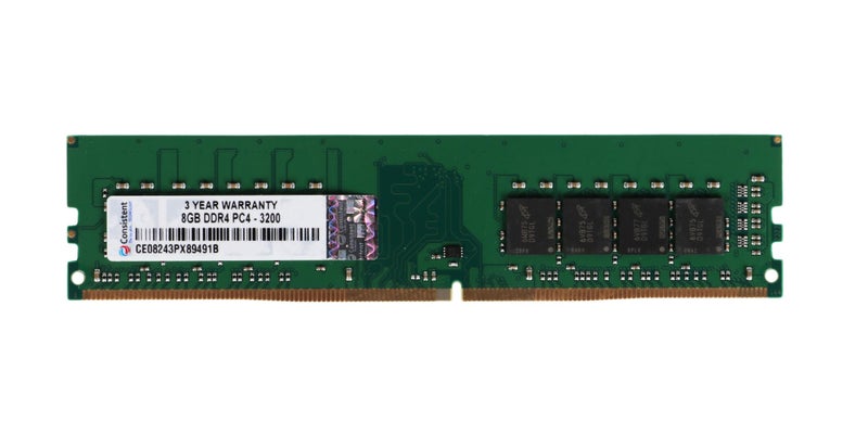 Consistent 8GB DDR4 RAM3200Mhz Desktop, Plug-and-Play, No Additional Drivers Required with 3 Year Warranty - Image 2