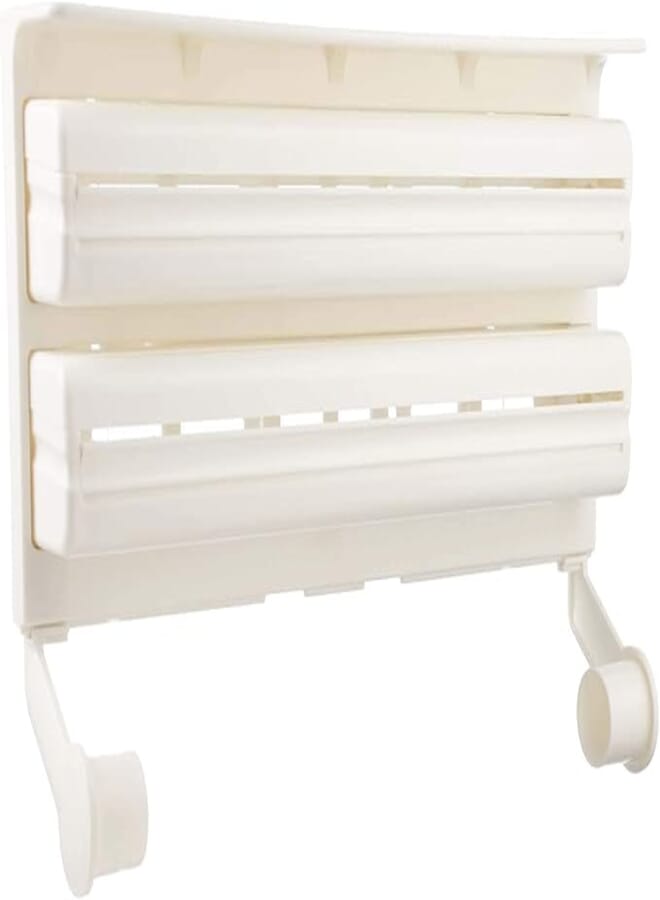 MT Holder for Kitchen Tissue, Cling Film and Foil - Beige