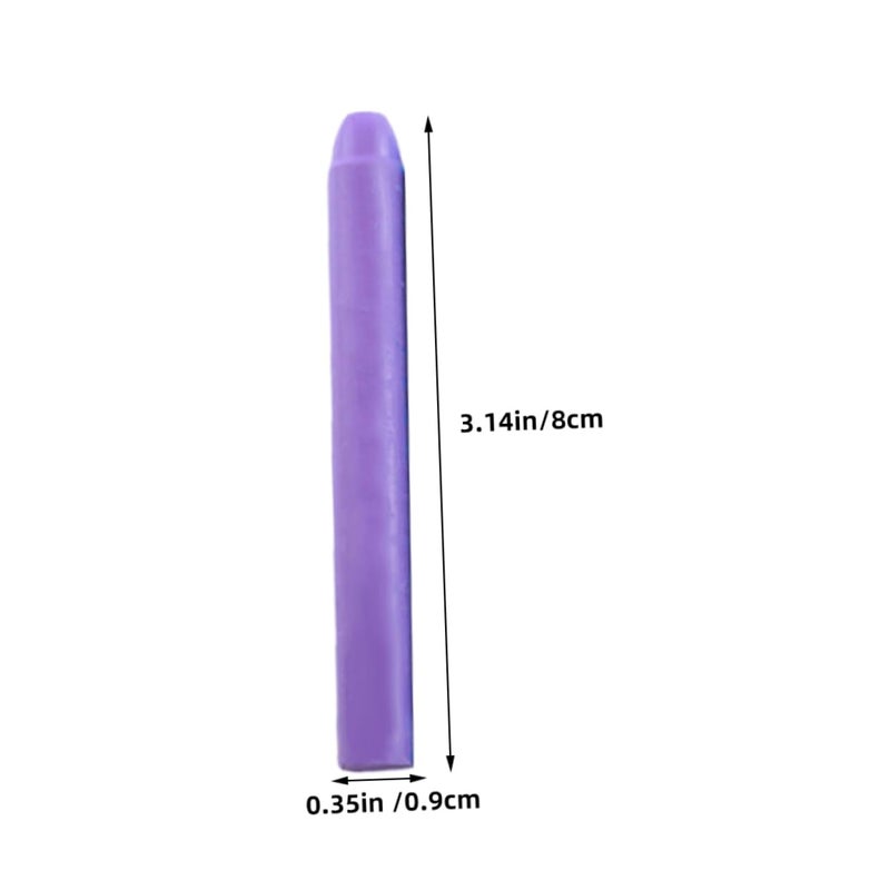 Washable Water Soluble Dust Chalk 12 Pack Bright Colors For Blackboard Outdoor And Grip - Image 3