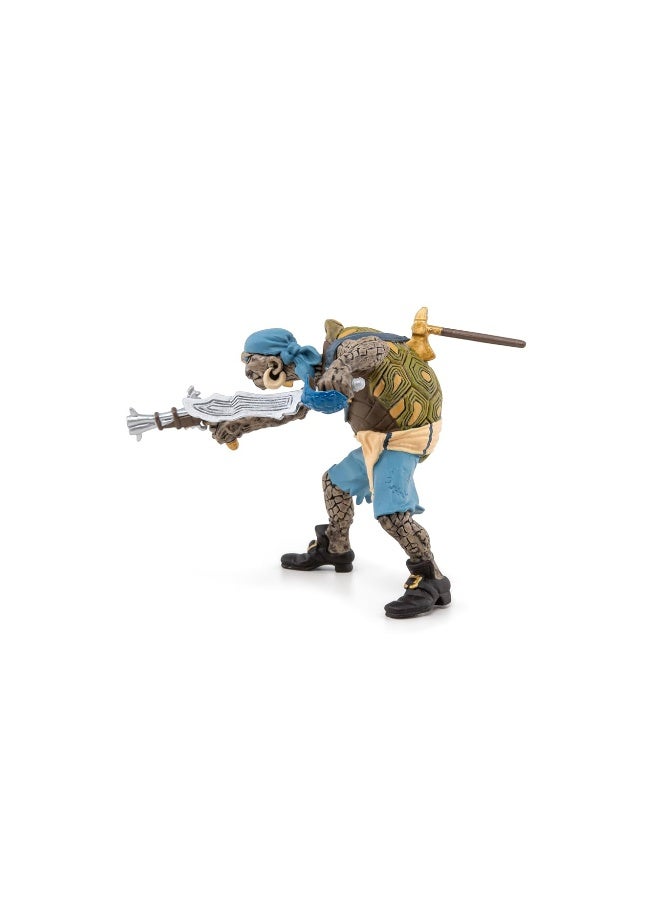Papo - Hand-Painted - Fantasy - Turtle Mutant Pirate - 39481 - Collectible - for Children - Suitable for Boys and Girls - from 3 Years Old - Image 2