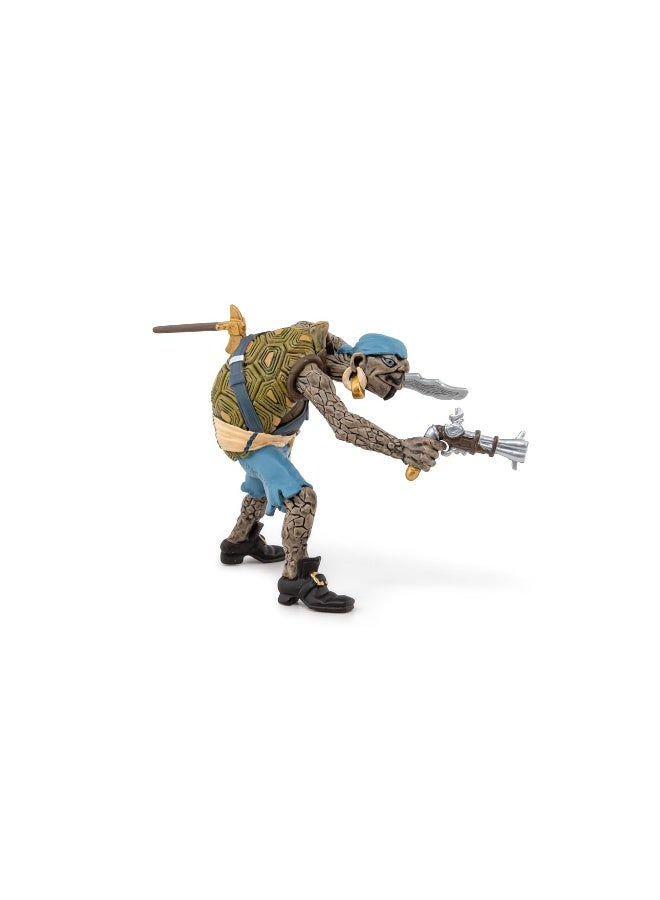 Papo - Hand-Painted - Fantasy - Turtle Mutant Pirate - 39481 - Collectible - for Children - Suitable for Boys and Girls - from 3 Years Old - Image 5