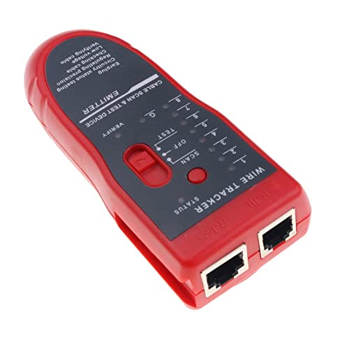 LipiWorld® Line Finder for Communication Lines, Network Cable Tester LAN RJ45 RJ11 Cable Wire Tracker Phone Generator Tester Diagnose Tone Networking - Image 4
