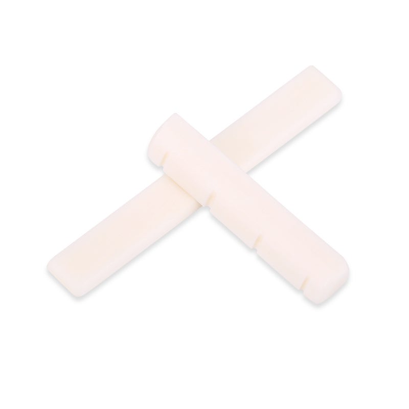 Bone Ukulele Bridge Saddle and Nut for 4 String Ukuleles Musical Instrument Repair Parts - Image 1