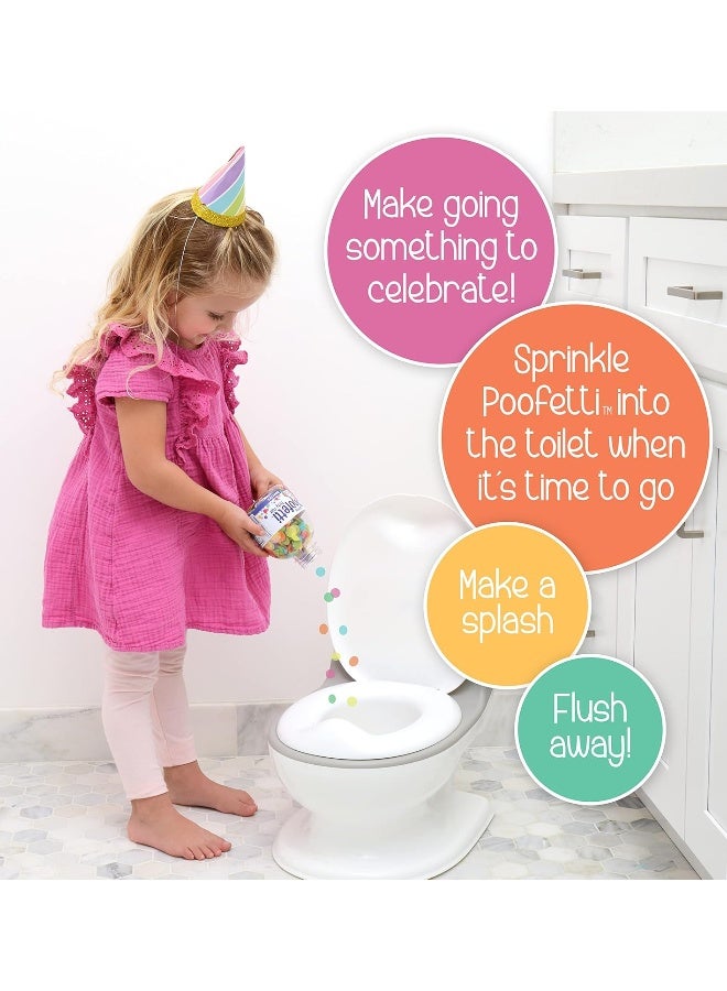 PrimaStella Poofetti Potty Flair - Scented Potty Training Party Toilet Confetti (Unicorn Farts) - Image 2
