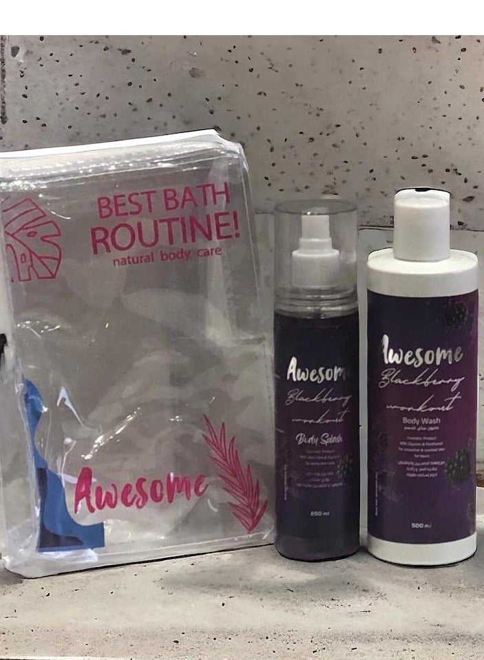 Awesome Skin care Set with blackberry flavor - Image 2