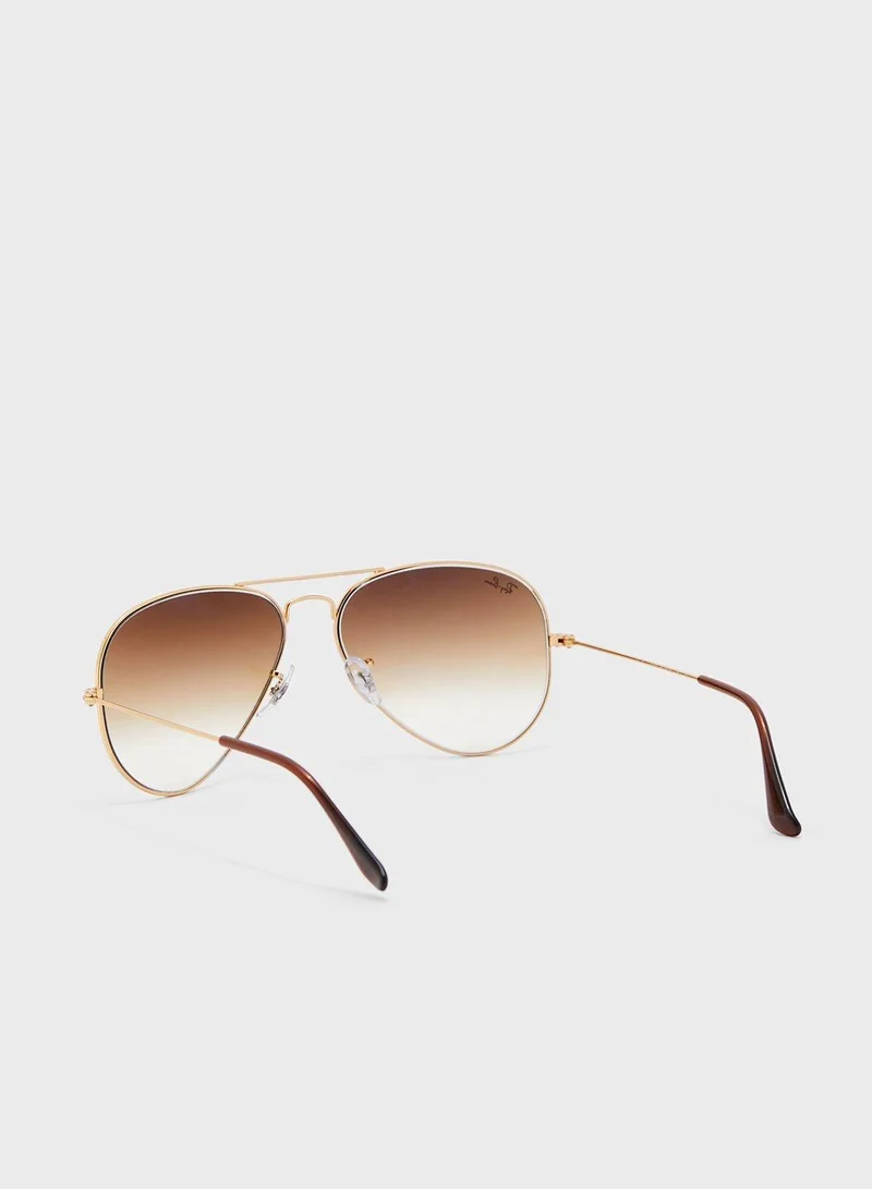 Ray-Ban 0Rb3025 Aviator Sunglasses