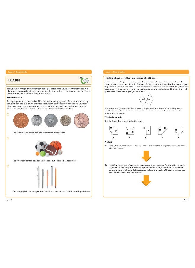 null - 11+ Non-Verbal Reasoning and Spatial Reasoning Support and Practice Workbook: For the GL Assessment 2025 tests - Image 1