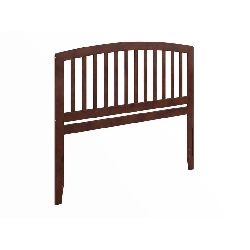 AFI Richmond Queen Size Headboard with Attachable Charger in Walnut