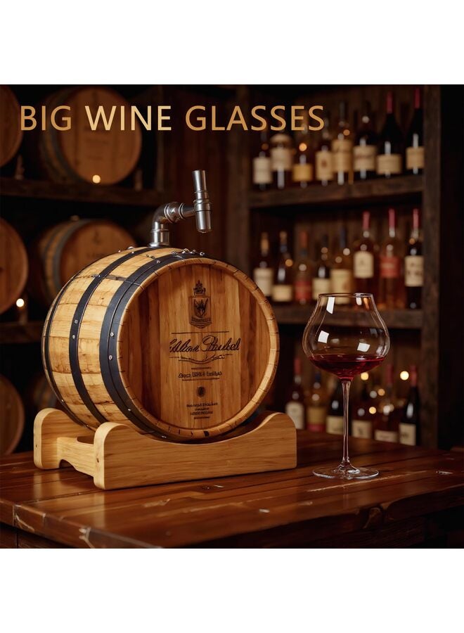 Crystal Red Wine Glass Long Stem Burgundy Cup Wine Glasses for Party Dinner Wedding Birthday Daily Use Glass Cups-710ml - Image 4