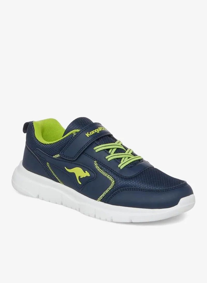 كانغاروس Women'S Panelled Sports Shoes With Hook And Loop Closure