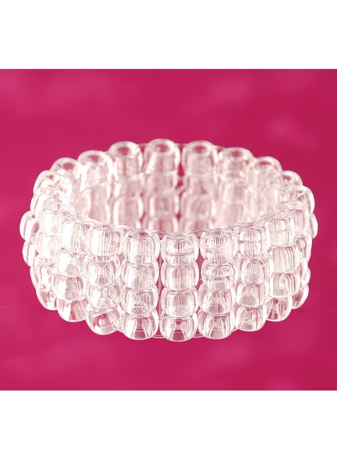 The Beadery 6 by 9mm Barrel Pony Bead Crystal 750V006 Small 900Pieces - Image 2