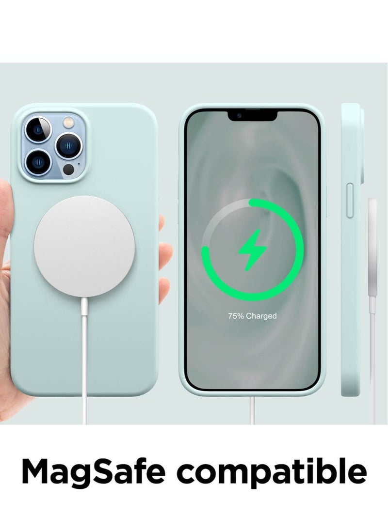 Elago - Silicone for iPhone 13 Pro MAX Case Cover - Mint - Image 1