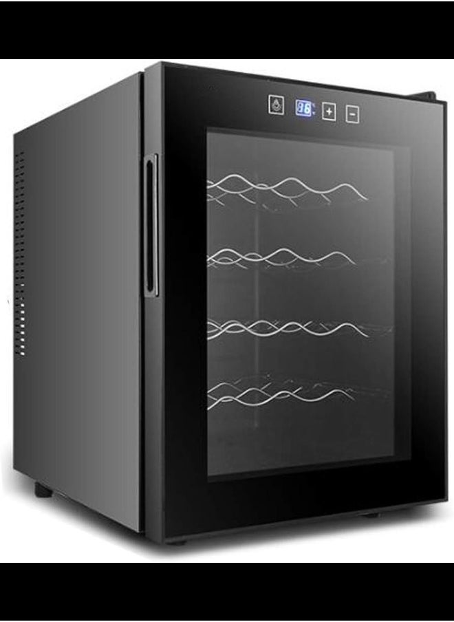 Generic Refrigerator Chiller, Countertop Wine Cooler-independent Compact Mini Wine Refrigerator With 12/16/20 Bottle Capacity Digital Control Glass  - Image 1