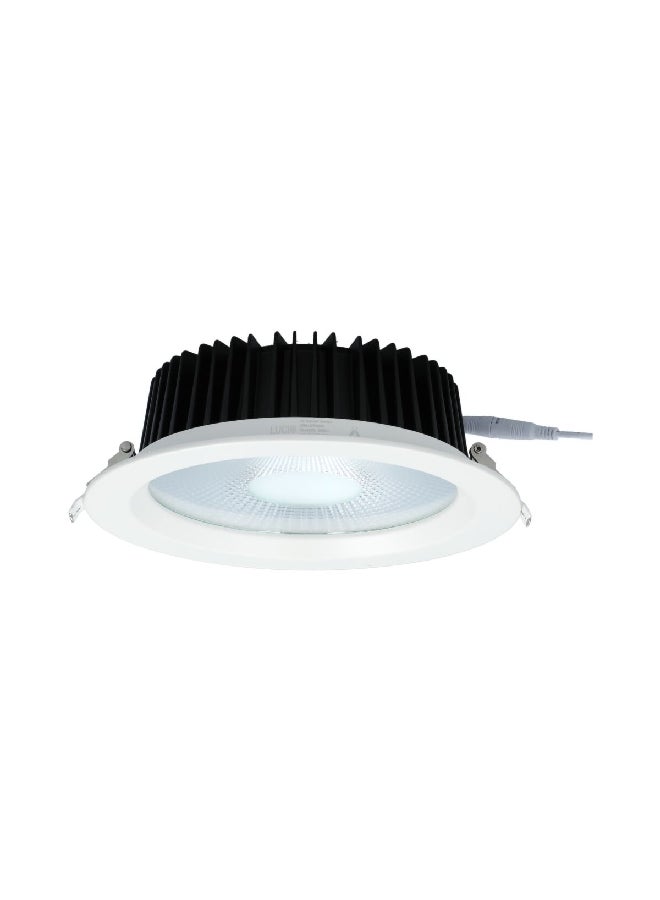 Lucio 30W 3000 Lumens Recessed LED COB Downlight Cool White 23.2 x 9.8 x 23.8 cm DR48C-30W-6500K  - Image 2