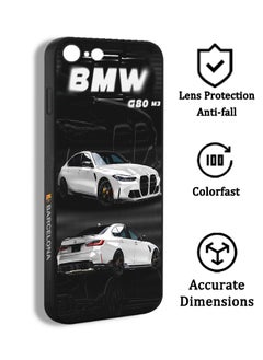 Phone Case Cover For Apple iPhone 6 Plus BMW M Power Car Logo Cool Fashion FWU04