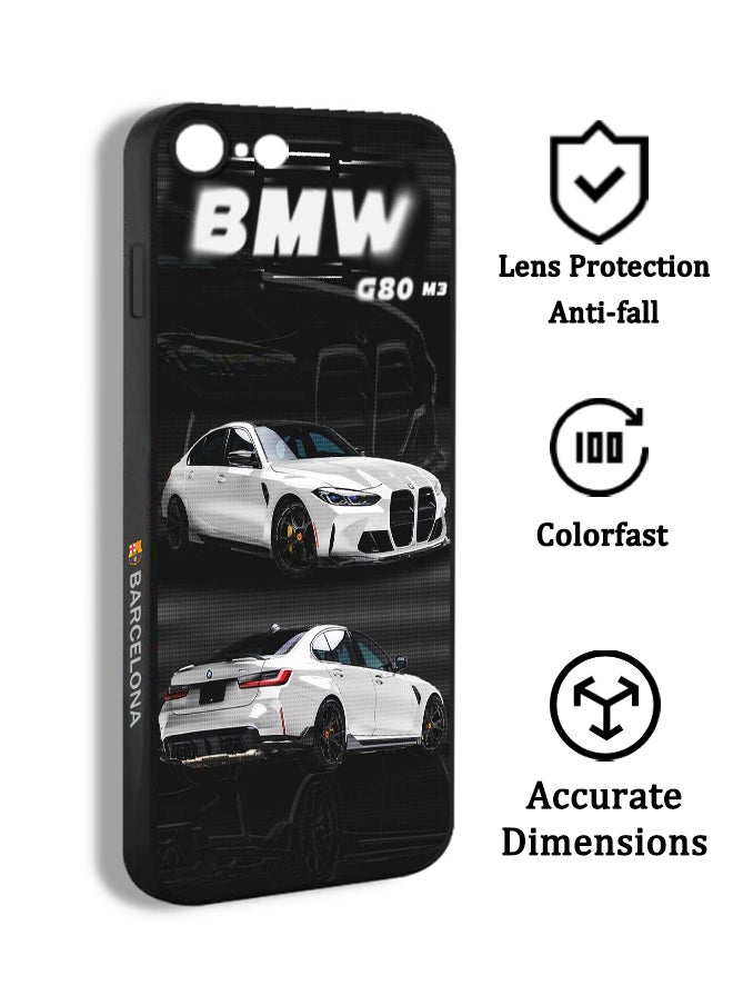 Generic - Phone Case Cover For Apple iPhone 6 Plus BMW M Power Car Logo Cool Fashion FWU04 - Image 1