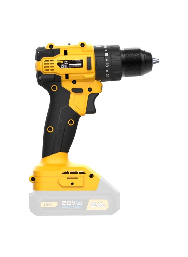 Deli Cordless Drill 20V – Lithium-Ion Power Drill for Wood & Metal - Image 4