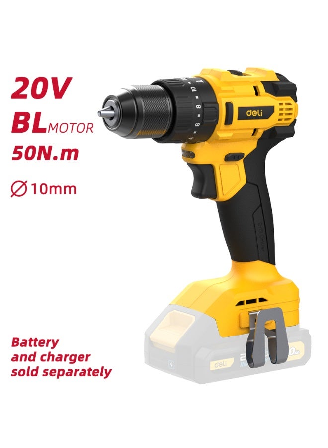 Deli Cordless Drill 20V – Lithium-Ion Power Drill for Wood & Metal - Image 1