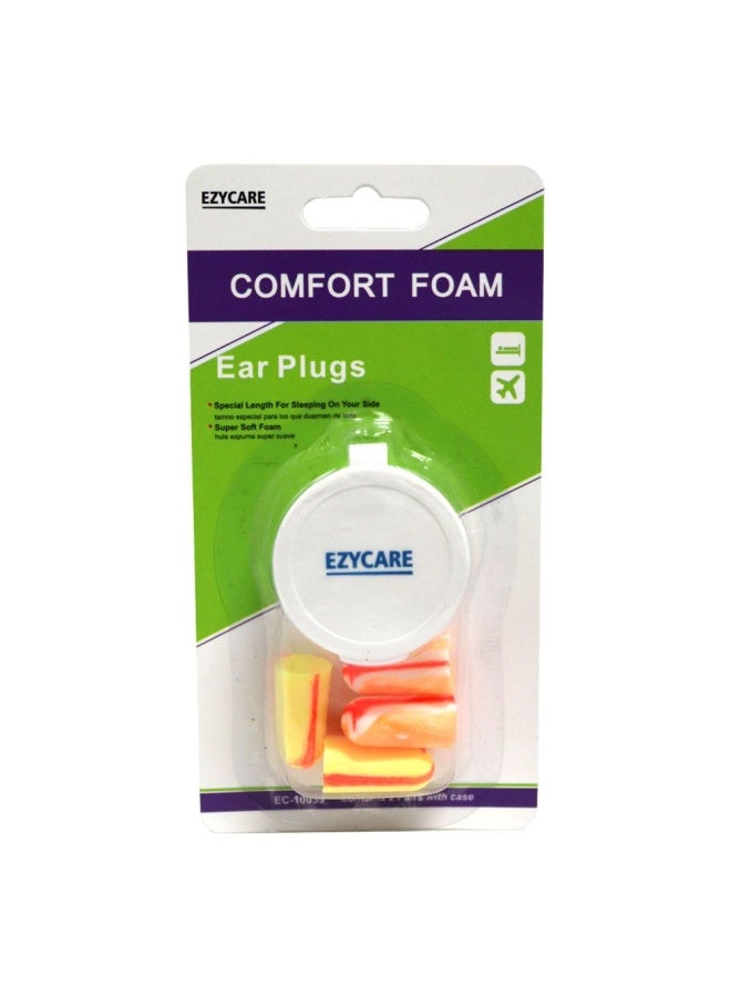EzyCare سدادات أذن من رغوة مريحة 2 زوج 10039 - Image 2