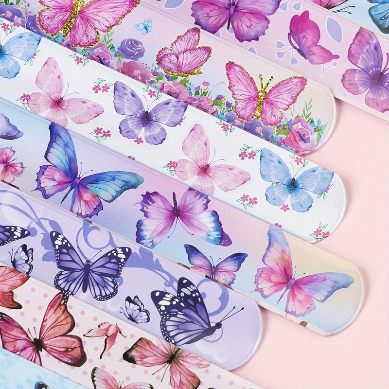Butterfly Design Bracelets Set of 10 for Women Men Party Favors - Image 2