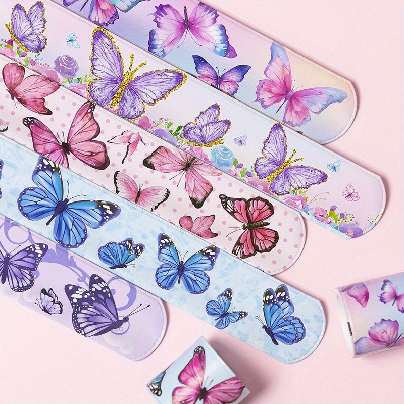Butterfly Design Bracelets Set of 10 for Women Men Party Favors - Image 5