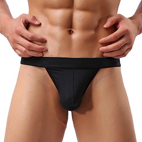 Summer Code Mens Micro Mesh Stretch Thong T-Back Sexy Underwear - Image 2