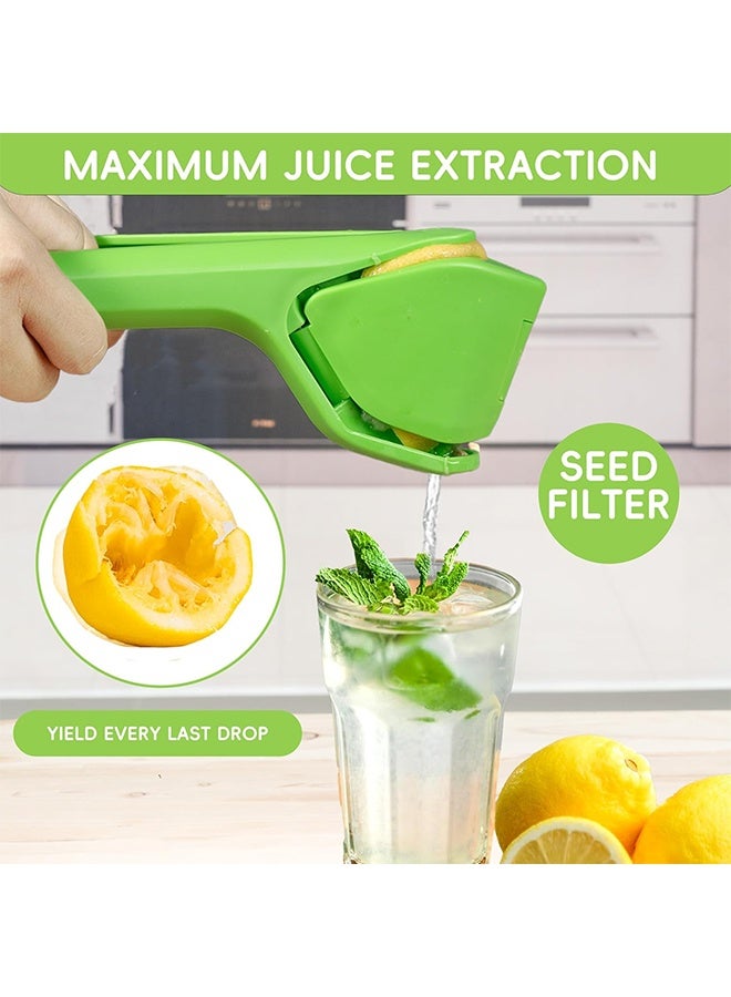 Lemon Squeezer, Easy Squeeze Manual Lemon Juicer, Lime Squeezer Folds Flat  - Image 4