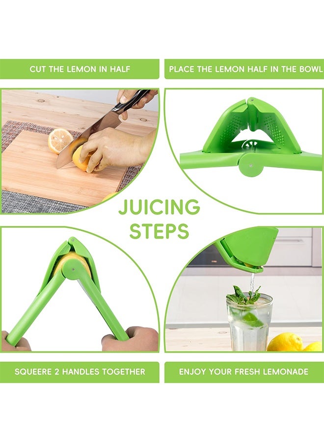 Lemon Squeezer, Easy Squeeze Manual Lemon Juicer, Lime Squeezer Folds Flat  - Image 2