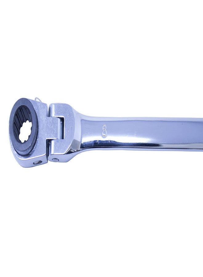 Mountain 8x10mm Double Box Universal Spline Reversible Ratcheting Wrench; 90 Tooth Design, Long, Flexible, Reversible; MTNRM810 - Image 2
