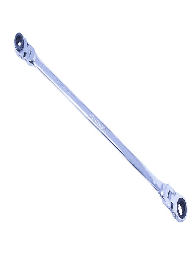 Mountain 8x10mm Double Box Universal Spline Reversible Ratcheting Wrench; 90 Tooth Design, Long, Flexible, Reversible; MTNRM810 - Image 1