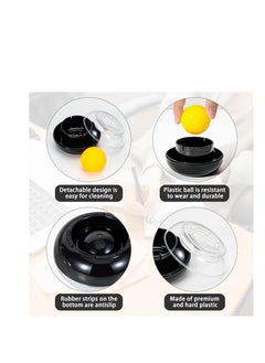 Deli Plastic Round Case Finger Pads Finger Sponge Wetted Tool Finger Pads Moisteners Envelope Moistener for Casher Counting Cash Money  - Image 5