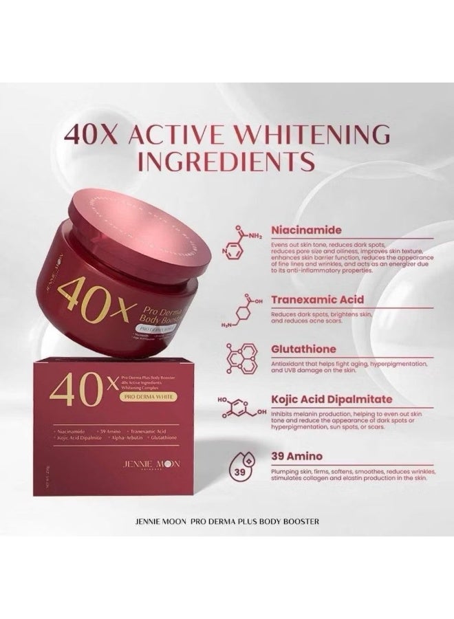 THAILAND PRO DERMA PLUS BODY BOOSTER 40X ACTIVE COMPLEX WHITENING MOISTURIZER 250G - Image 4