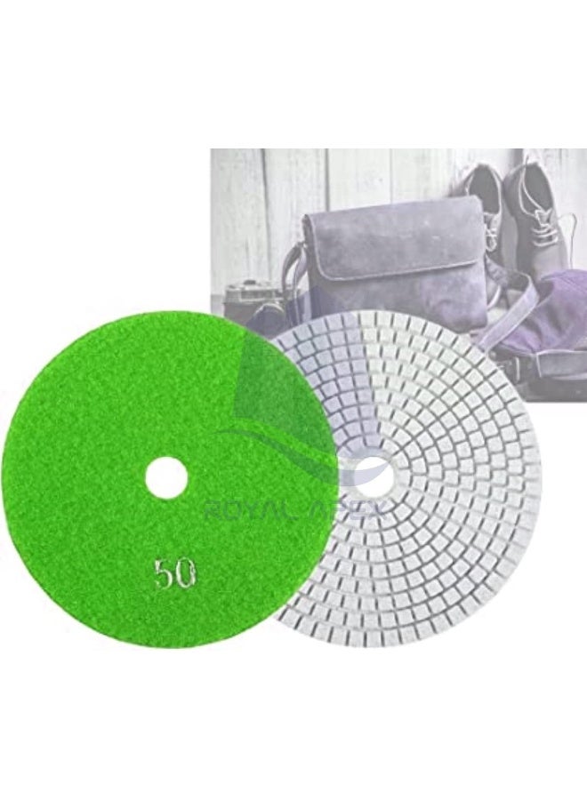 Royal Apex Diamond Polishing Pads Wet Grinding Disc For Granite Stone Concrete Marble Floor Etc... 50 Grit - Image 3
