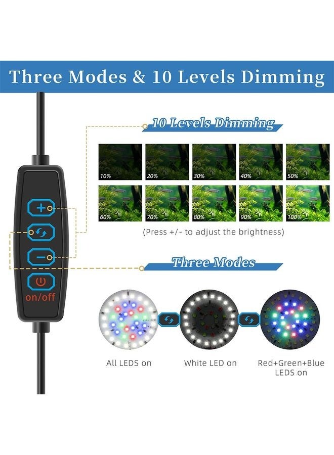 أم أو دبليو كيت مصباح متحرك USB مع ضوء أبيض أحمر أزرق أخضر LED لـ 1 إلى 3 دبابات غالون - Image 2