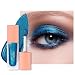 Oulac Blue Liquid Glitter Eyeshadow Liquid Shimmer Eyeshadow Liquid Eyeliner Nonsticky OneSwipe Coverage with QuickDrying Creaseresistant FormulaVegan CrueltyFree10 - Image 2